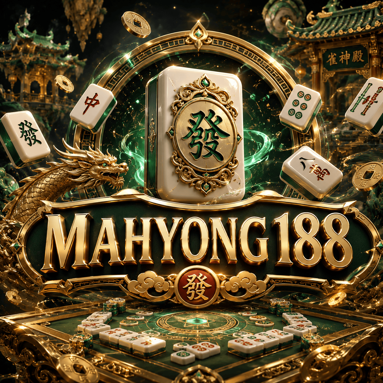 Banner MAHYONG188 Cyber Blue